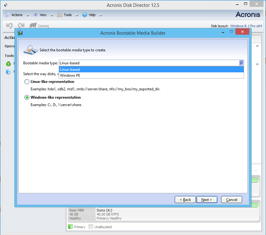 Acronis disk director suite 10 bootable iso creator for linux download